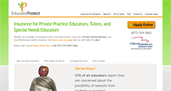Desktop Screenshot of educatorprotect.com